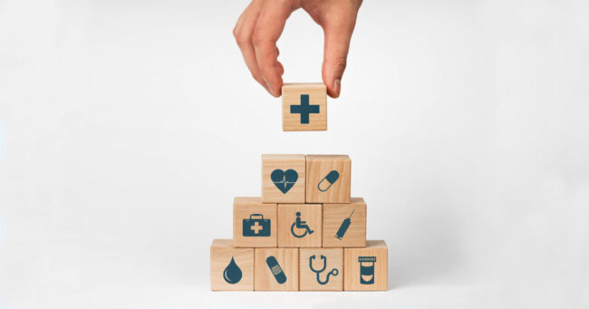 Insurance for your health concept